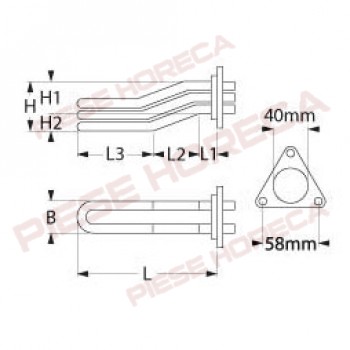 Rezistenta expresor BRASILIA